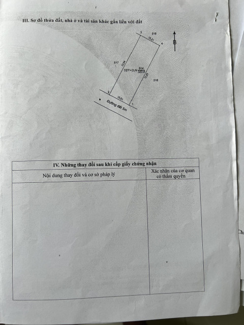 Bán đất tặng căn nhà