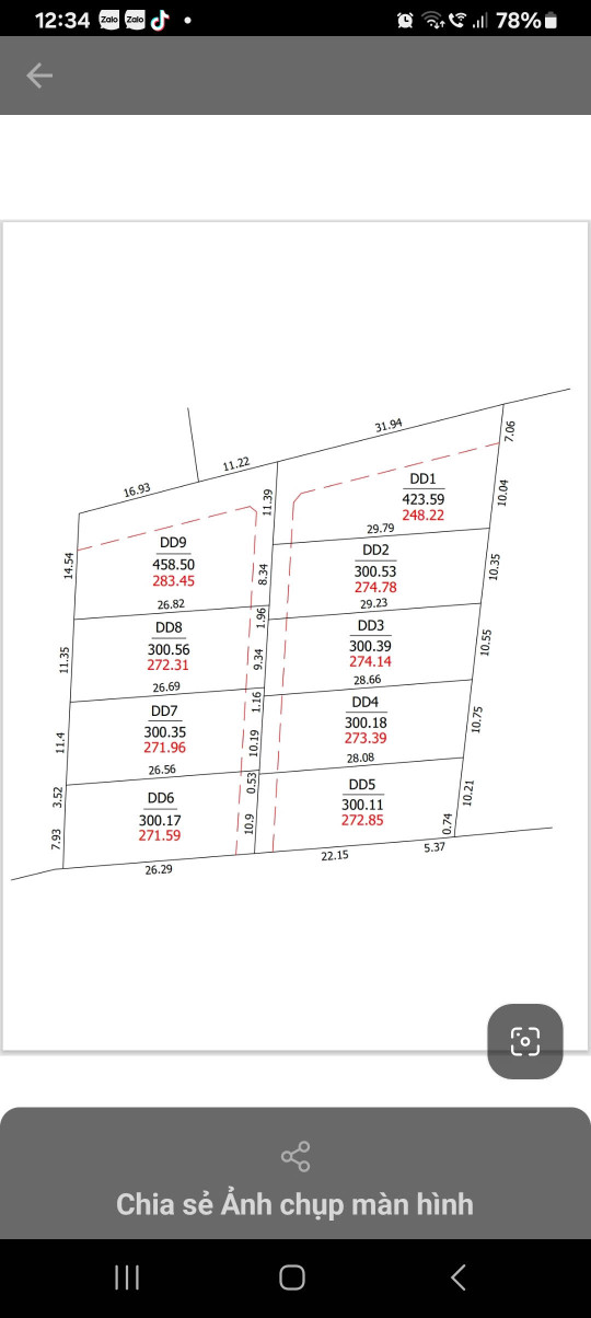 Bán đất phân lô đường Trần phú 10x30m ngay The Shell Resort chỉ 3.6 tỷ