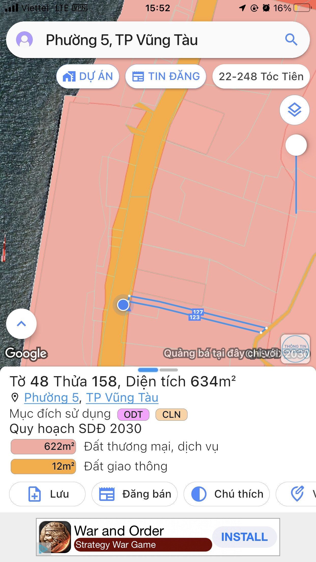 BÁN ĐẤT MẶT TIỀN TRẦN PHÚ, VIEW BIỂN, ĐỐI DIỆN MARINA BAY SIÊU HOT
