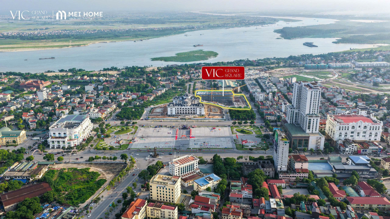 Sở hữu ngay căn hộ 2PN tại Vic Grand Square – Vị trí trung tâm Việt Trì