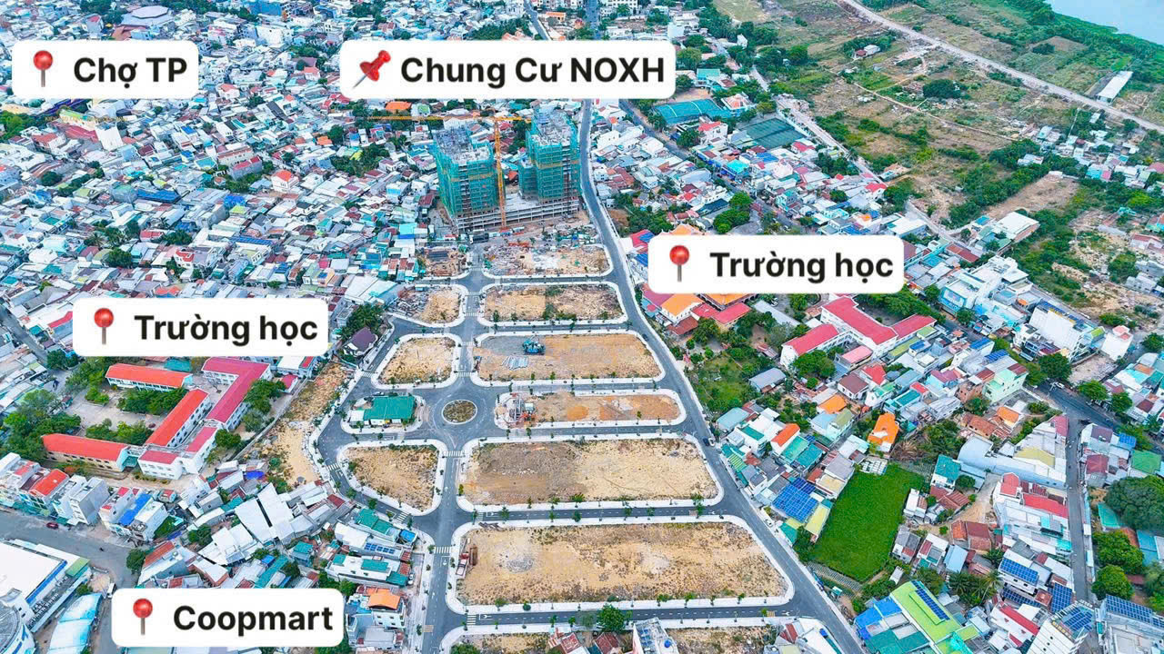 ĐẤT NỀN TRẦN PHÚ, PHỦ HÀ PHAN RANG | CHỈ 50 LÔ DUY NHẤT - SỔ ĐỎ TỪNG LÔ - XÂY DỰNG TỰ DO