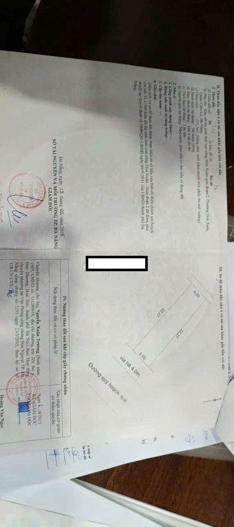 📌📌📌LÀM VIỆC TRỰC TIẾP GIÁ TỐT !!! Bán đất Trần Triệu Luật, Hòa Minh