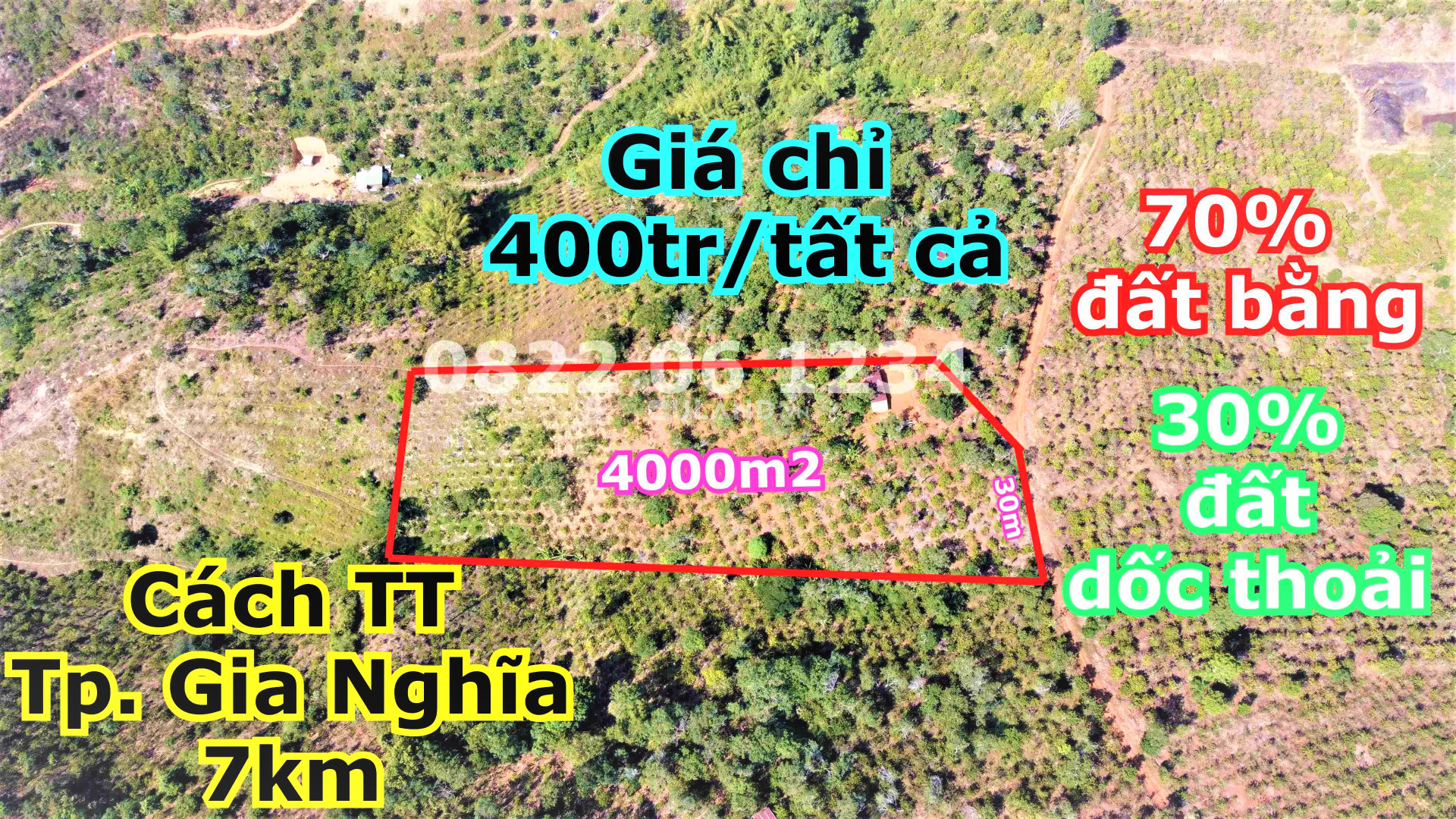 Đất ngộp 5000m2 giá chỉ 700tr sát ranh phường Nghĩa Đức TP Gia Nghĩa Đắk Nông
