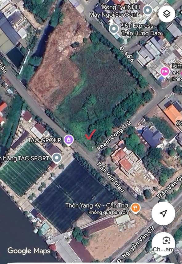 Cho thuê mặt bằng đẹp góc 2 mặt tiền khu cồn khương, diện tích 1327m2, giá thuê 50 triệu