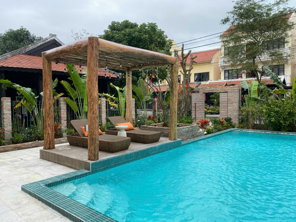 Villa Trảng Kèo Hội An siêu đẹp có hồ bơi, nội thất cao cấp