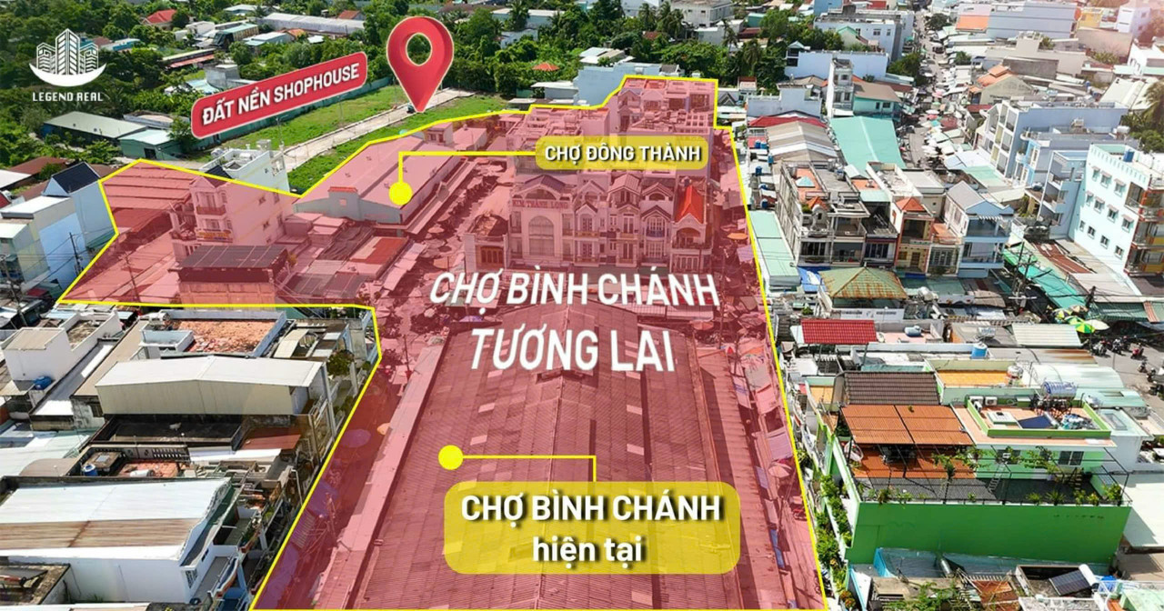 Chỉ 1 tỷ 330 sở hữu ngay lô đất mặt tiền 7m chợ Bình Chánh, QL20 200m, cần bán nhanh, vay 70%, SHR