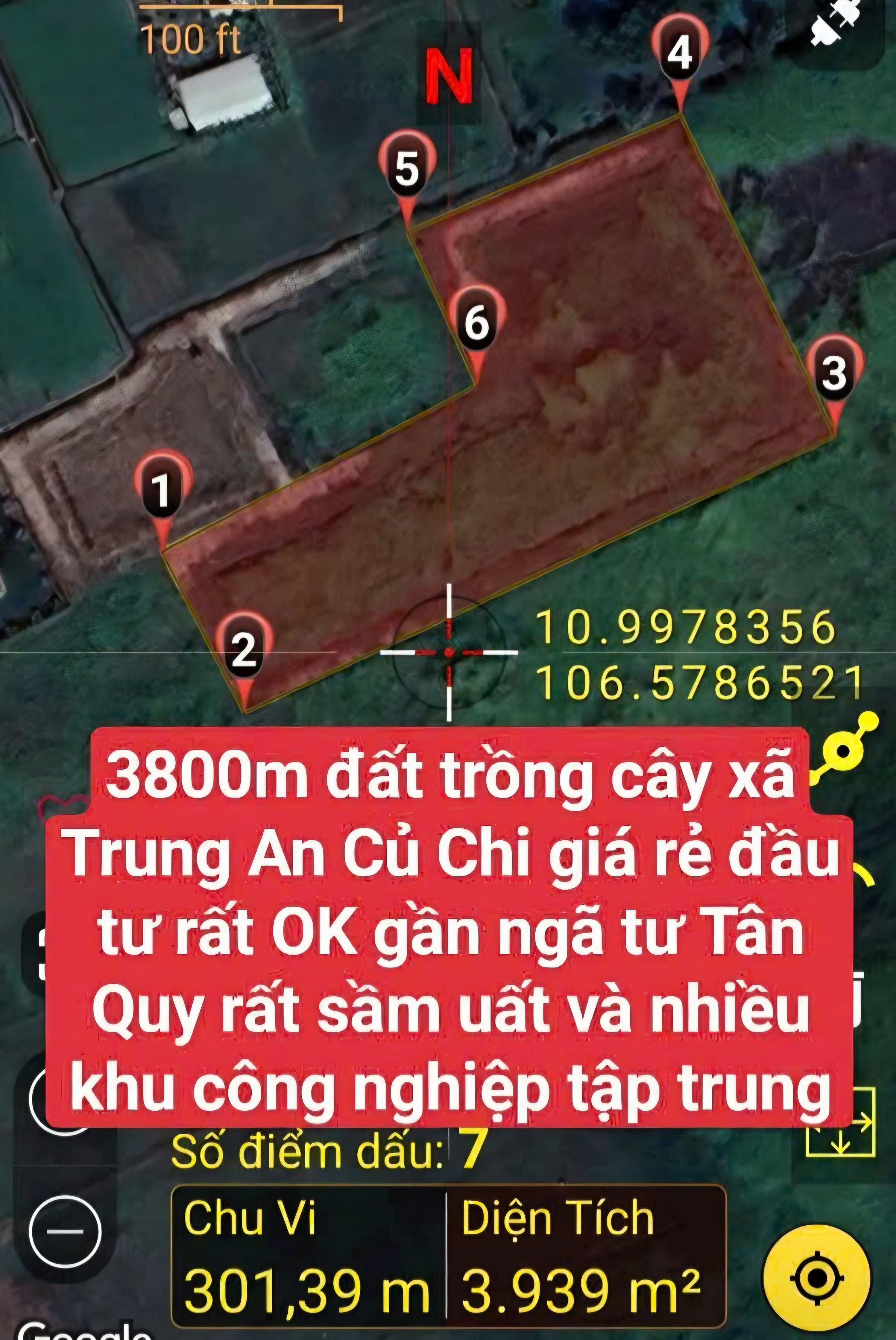 🟥Bán 3000m² đất NN Trung An Củ Chi chỉ 1tr m² mua chỗ nào rẻ hơn, Trung An gần hướng Thành phố và Thủ dầu 1