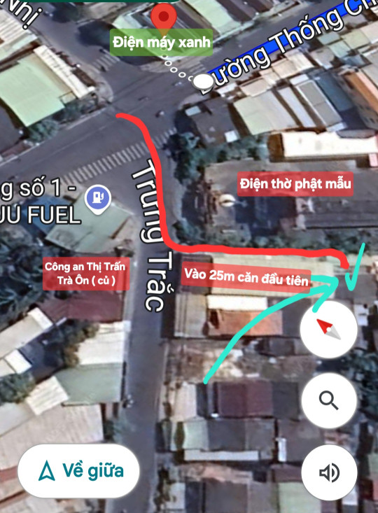 BÁN NHÀ HẼM KHU 3 TRÀ ÔN VĨNH LONG