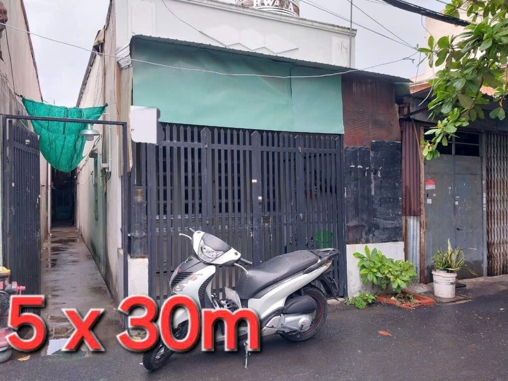BÁN ĐẤT TẶNG NHÀ - TÂN THỚI NHẤT QUẬN 12 - GẦN TRƯỜNG CHINH - 5X30- ĐƯỜNG 7M - NHỈNH 9TỶ