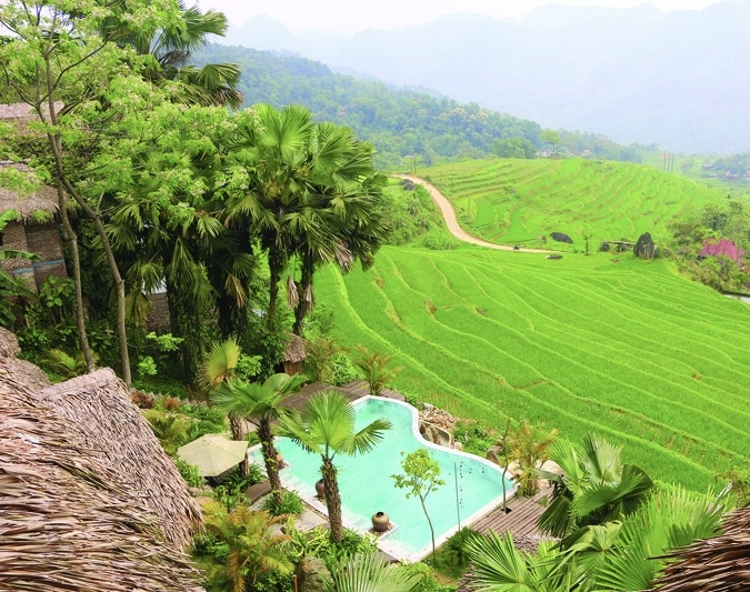 🌿 1,5 sào đất view ruộng làng Nhao- 2 mặt tiền trước sau