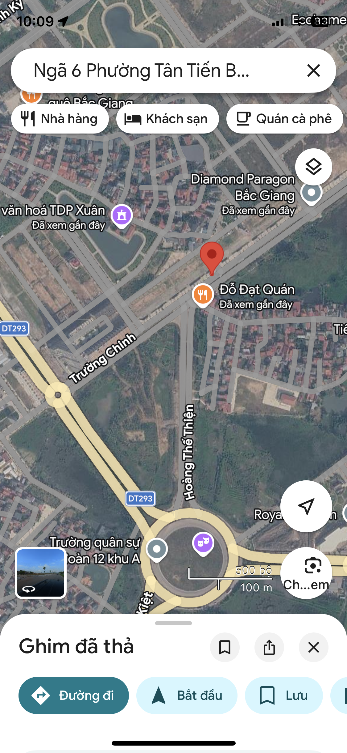 Bán lô góc A-LK 64-22 mặt tiền đường Trường Chinh kdt nam Bắc Giang