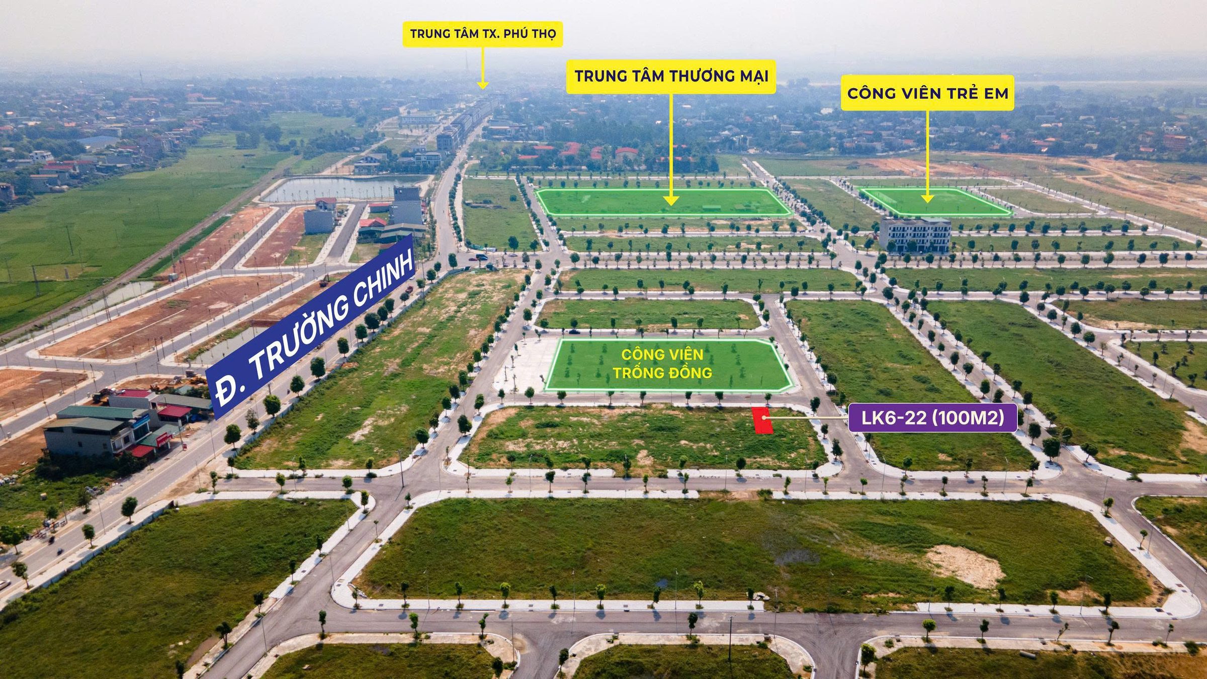 HOT NHẤT ĐẤT VIỆT GREEN PARK – LK6-22 VIEW CÔNG VIÊN, GIÁ CHỈ HƠN 2 TỶ