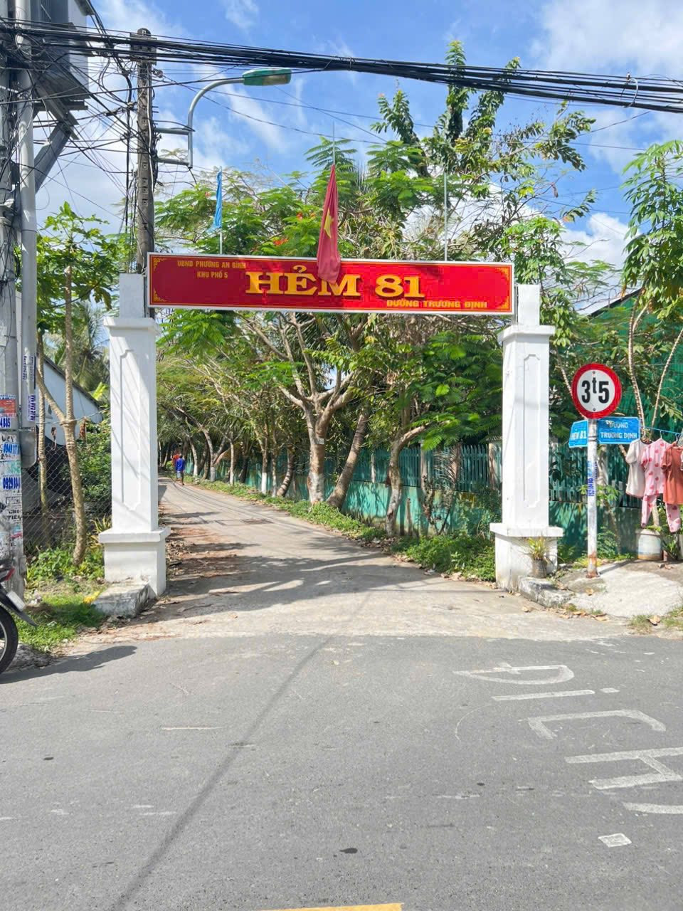 Bán đất thổ cư hẻm 81 Trương Định , phường Rạch Giá , An Giang