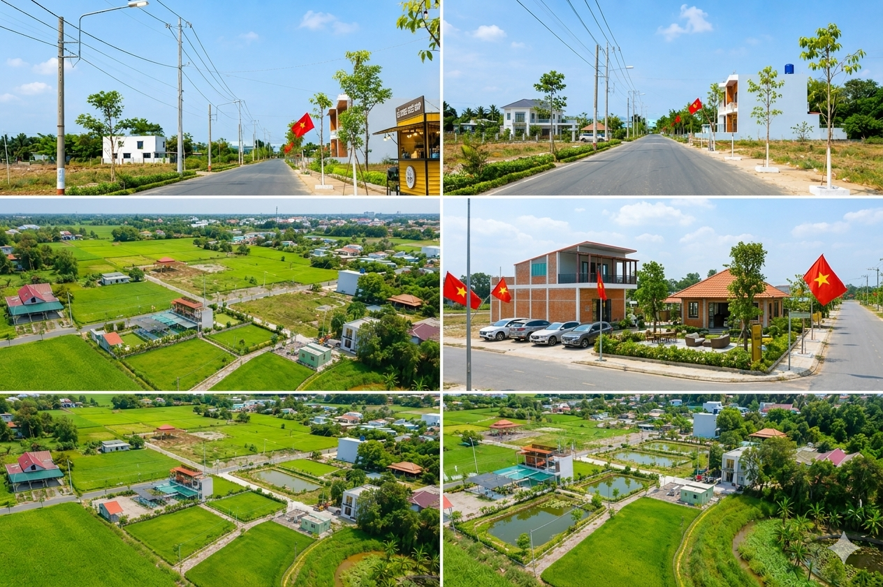 Bán Đất Trung Tâm tại Đường Trương Định Thị trấn Cần Đước Huyện Cần Đước Long An