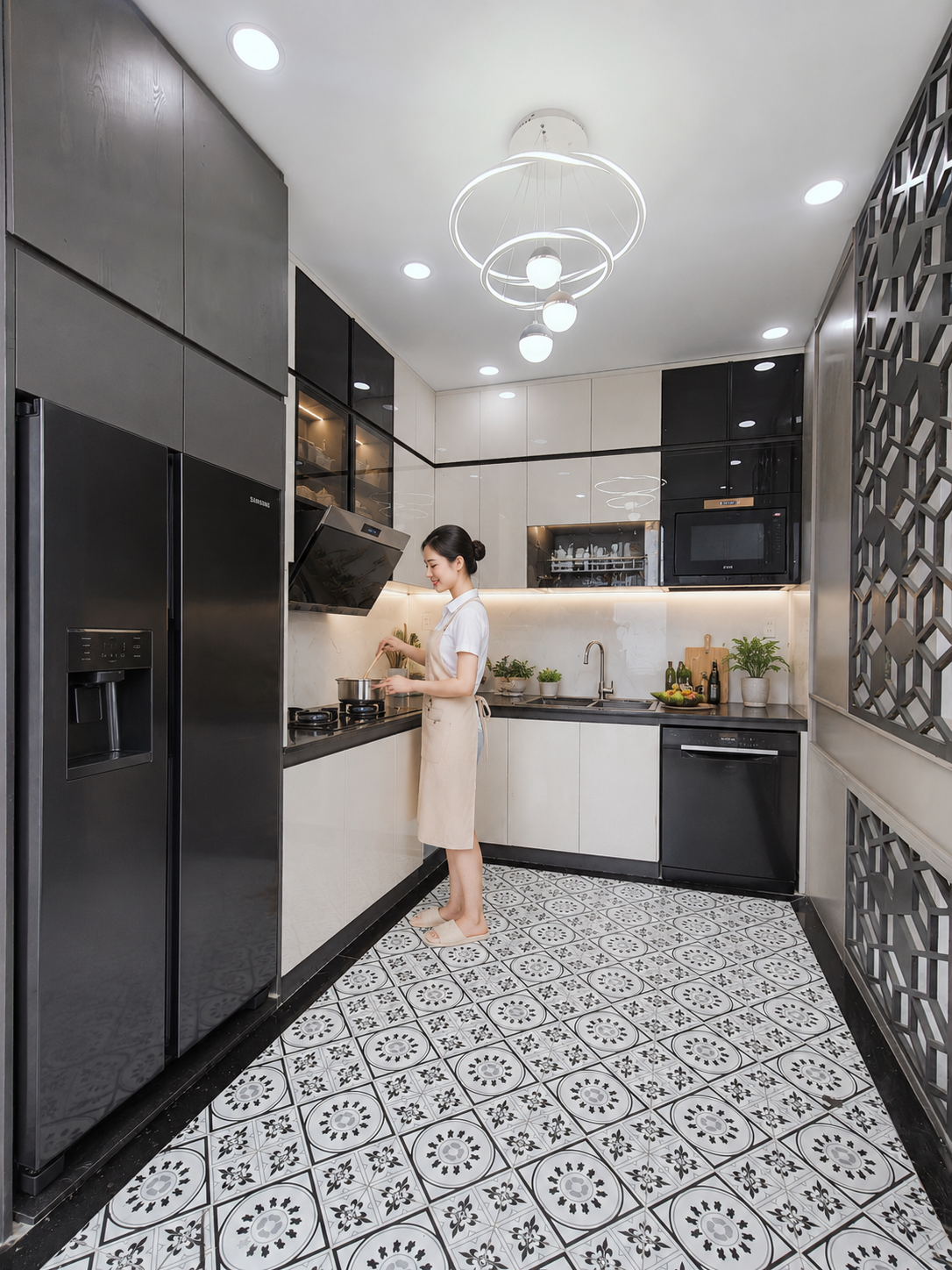Bán nhà 2pn2wc sổ hồng riêng hoàn công liền kề ql50 TT Cần Đước