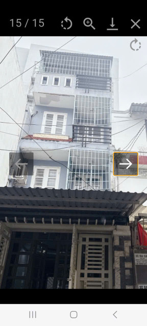 Nhà hẻm xe hơi , 62m2 , 4 lầu , Bình Thạnh , giá 13.5 tỷ .