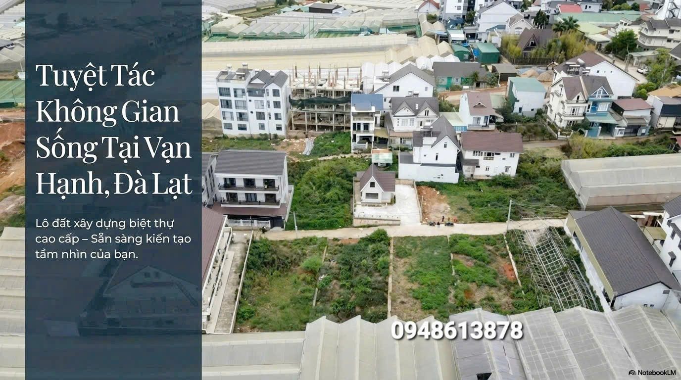 》》259m - lô đất Vạn Hạnh- Đà Lạt- 11 tỷ 5- ngay trung tâm Tp _cách Hồ Xuân Hương 2km