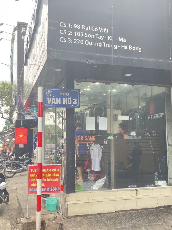 Bán nhà Mặt phố Vân Hồ 3, dt 30m² ngang 4m giá 12.9 tỷ Phường Hai Bà Trưng (LH: Zalo 0862299066)