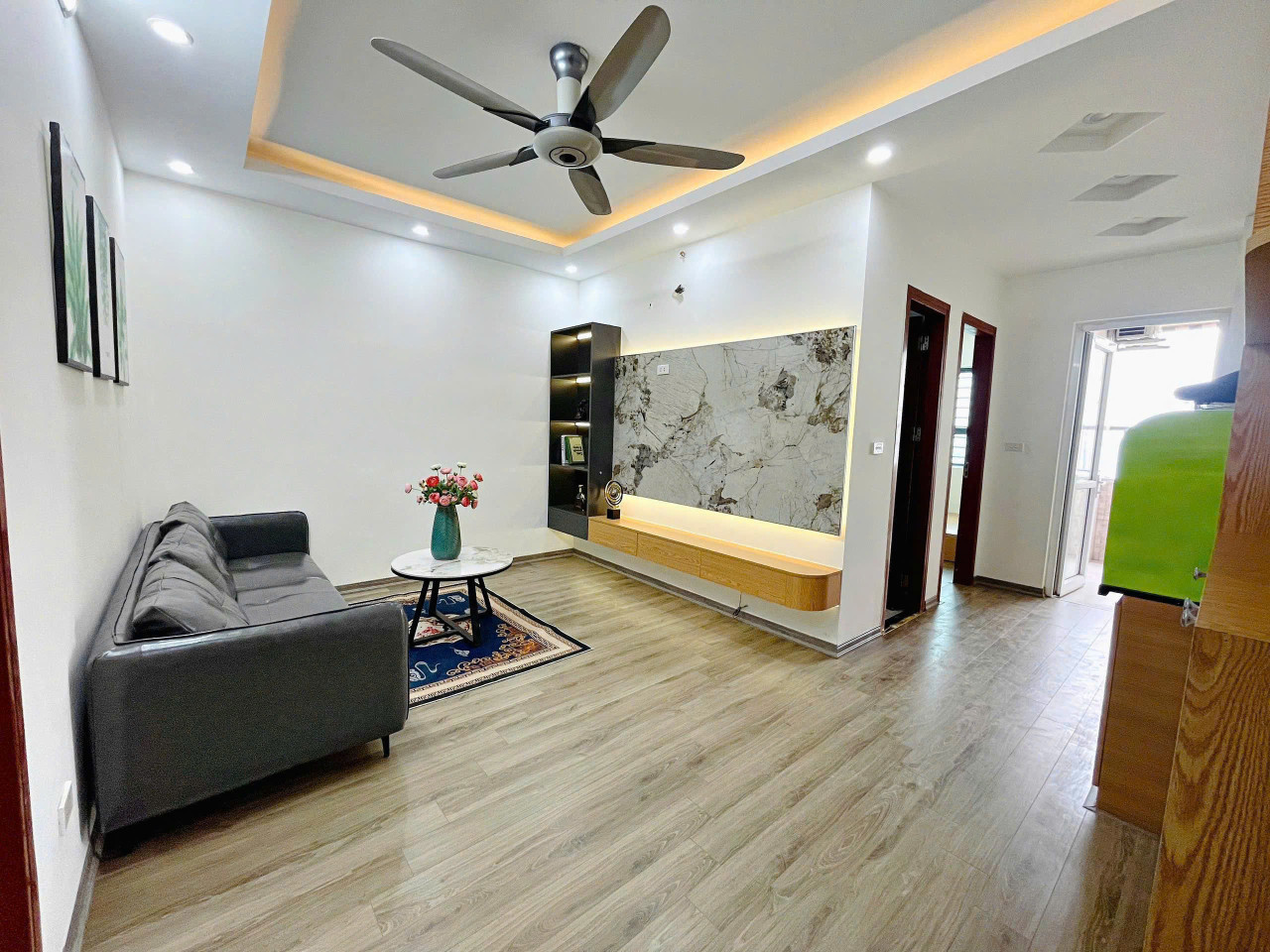 Bán căn hộ chung cư Kim Văn Kim Lũ 54.2m2, 2 ngủ, full nội thất mới, sổ đỏ, 3ty450
