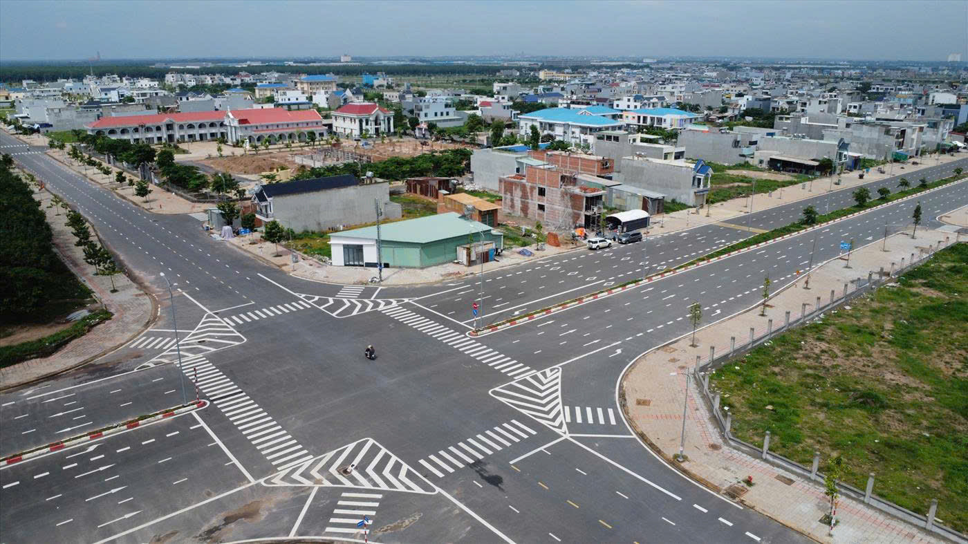 Bán đất nền KDC Long Thành giá chỉ 15tr/m² – cách sân bay Quốc tế 5km – sổ hồng riêng từng nền