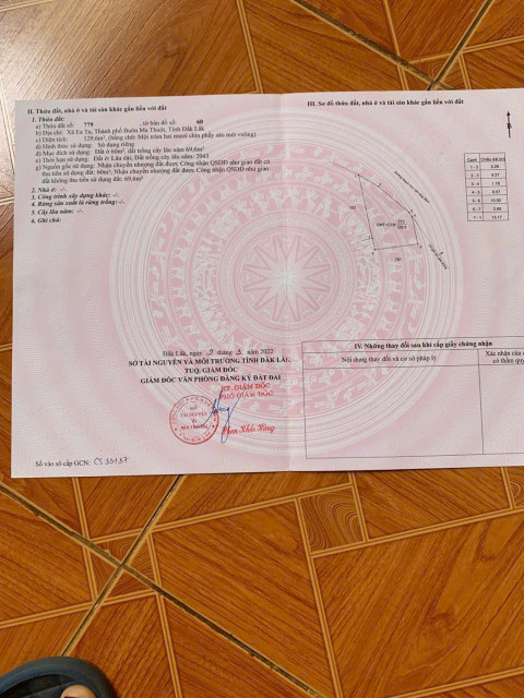 Bán đất đường 14-28, Ea Tu, Buôn Ma Thuột, Đắk Lắk, chỉ 3,5 tỷ, 129 m², Mặt tiền 10m