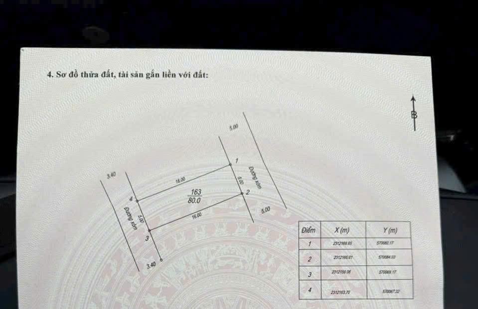 Bán gấp 
 Hàng mới cụm 3 lô Trường Yên 
- Diện tích: 80m / lô
- Đường Ô TÔ tải vào tận đất,