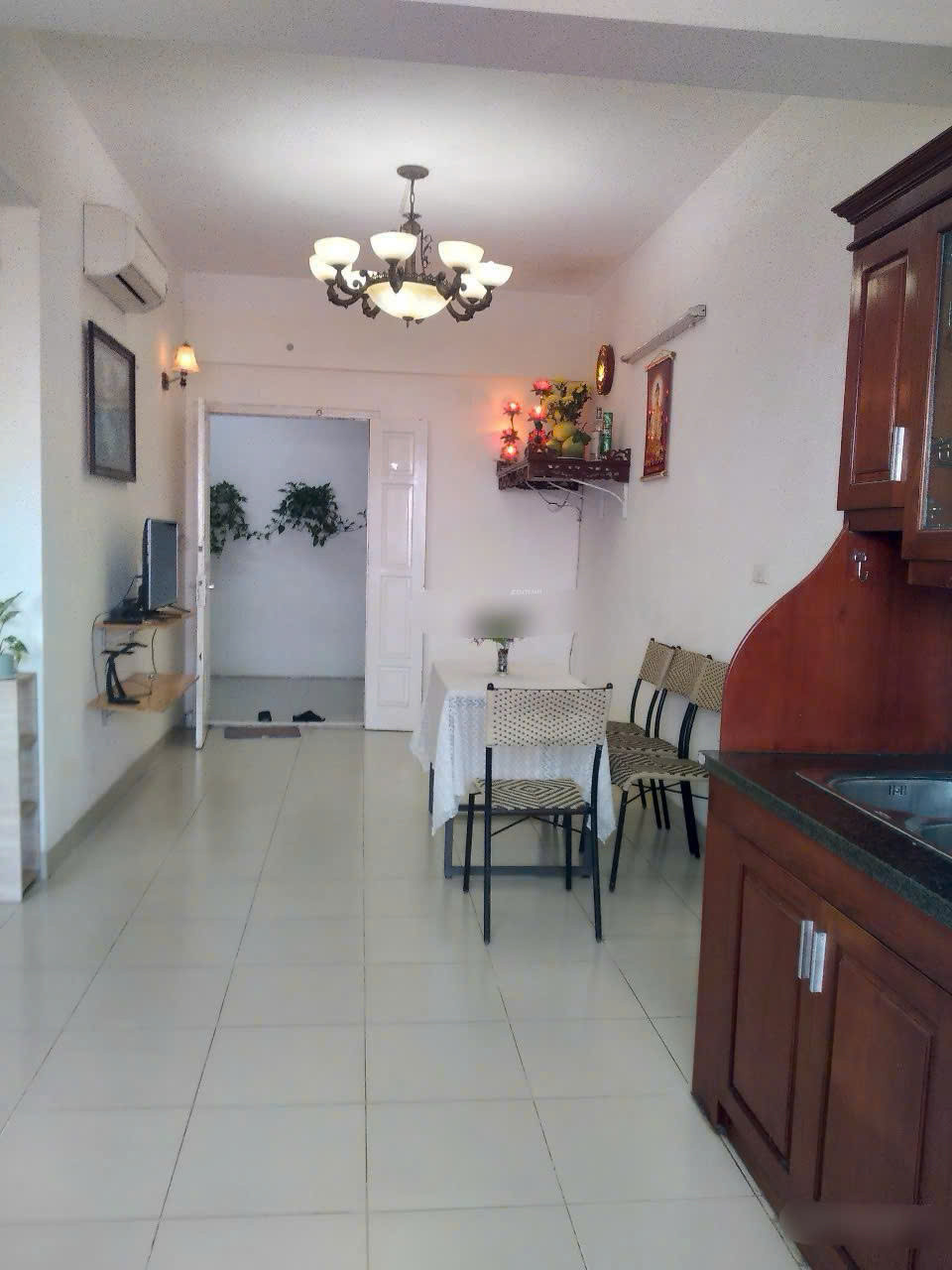 Cho thuê căn hộ chung cư Vĩnh Hoàng, 55m2, 2 ngủ, 8 Triệu