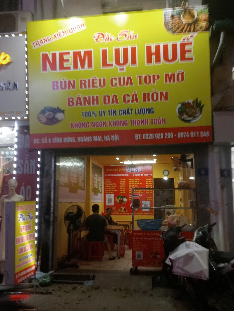 CẦN SANG NHƯỢNG GẤP CỬA HÀNG ĂN UỐNG TẠI HOÀNG MAI, HÀ NỘI