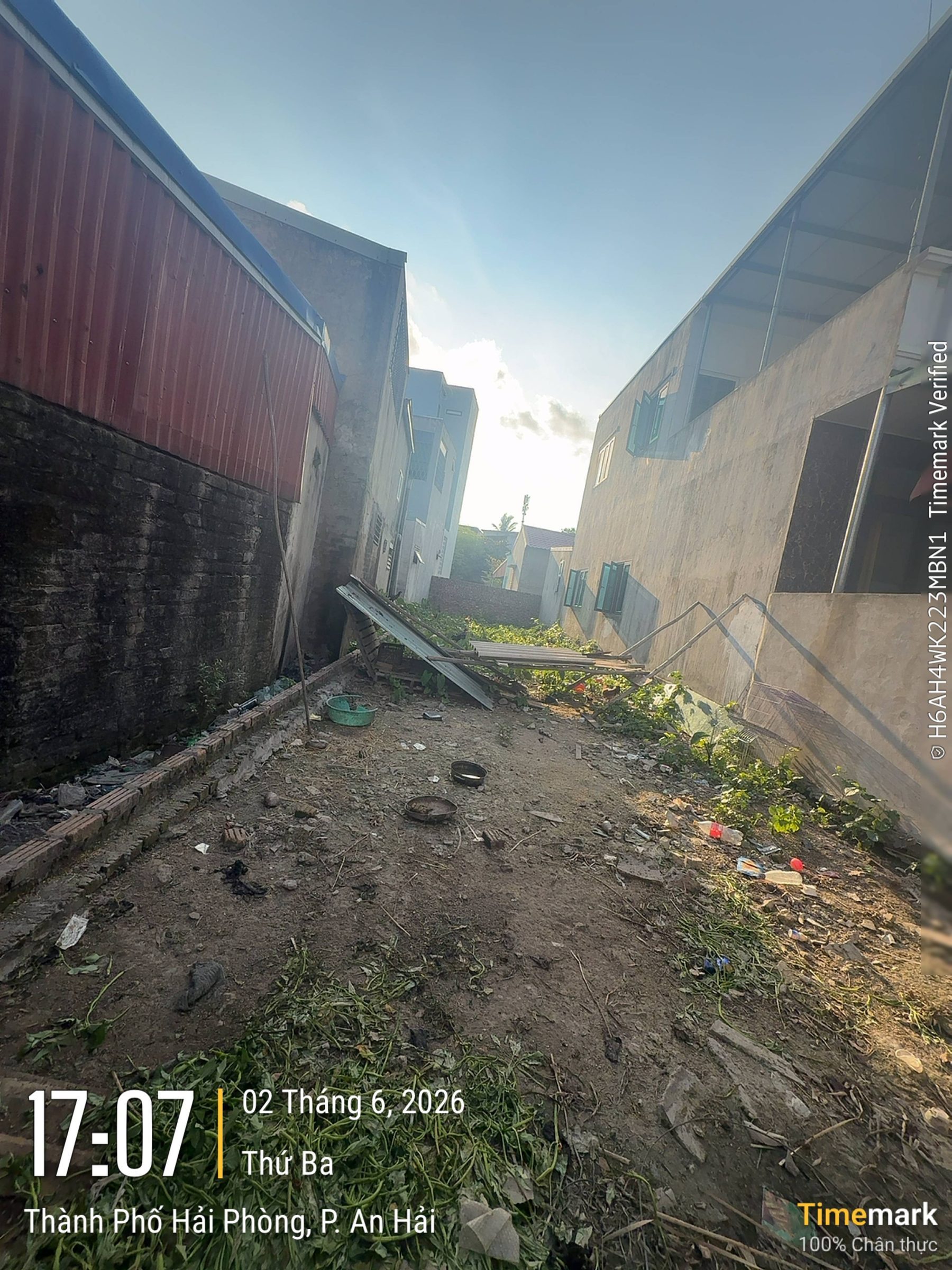 Bán Đất 112,5m² thổ cư 112,5m² giá 3.2 tỷ tại Đường Vĩnh Khê Phường An Hải Hải Phòng