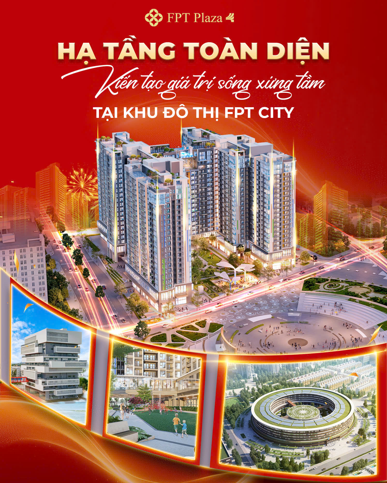 Ra mắt Dự án căn hộ cao cấp FPT Plaza 4 khu đô thị công nghệ FPT City