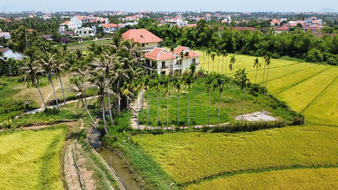 Đất view Lúa 1315m2 ( 3 mặt view lúa ) - Võ Chí Công, Hội An