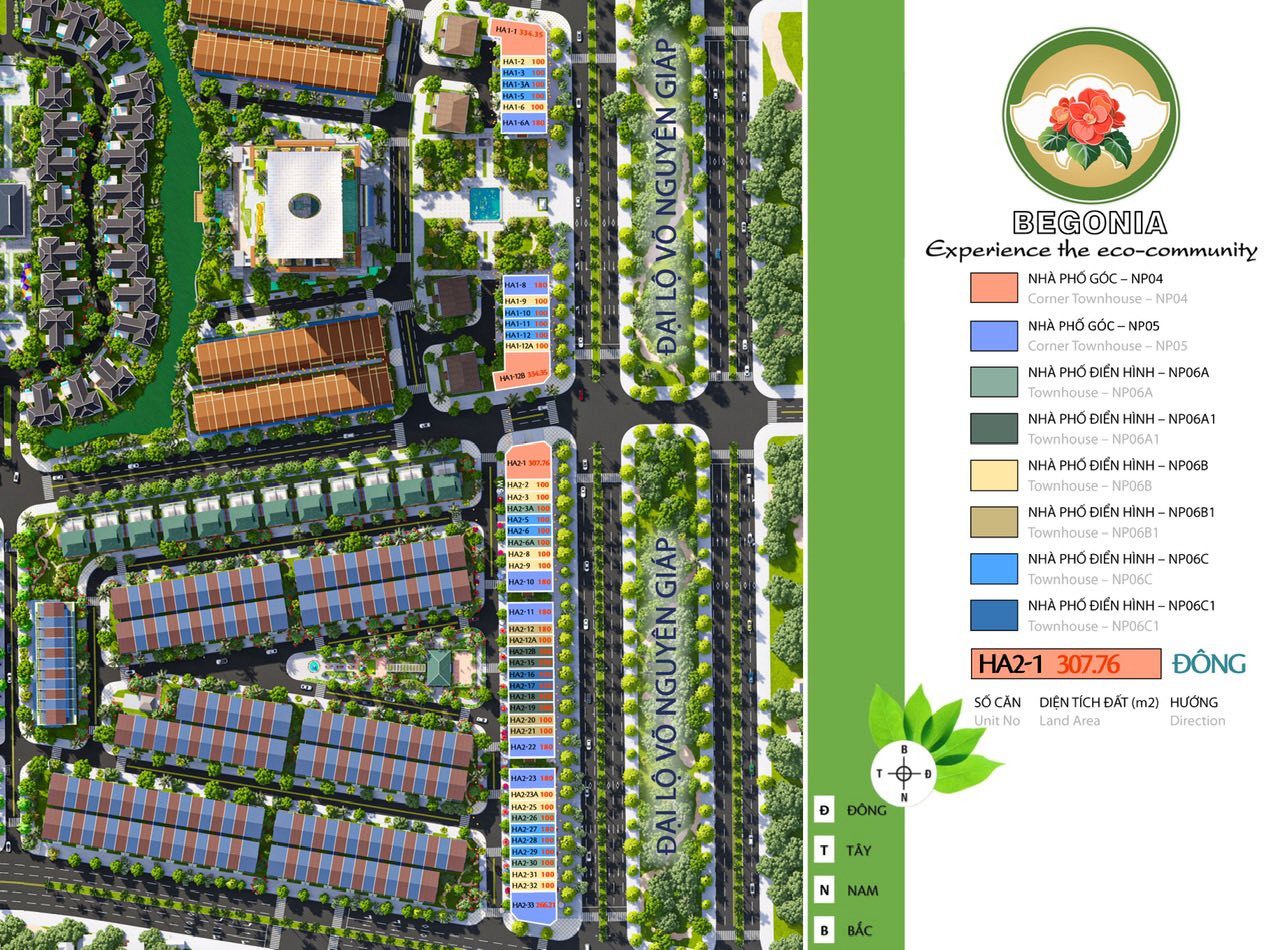 mở bán shophouse mặt tiền trung tâm thành phố mới, đại lộ võ nguyên giáp