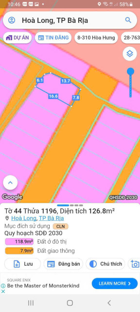 chủ bán 3 lô đất bà rịa 
THANH SƠN C sát bv bà rịa
