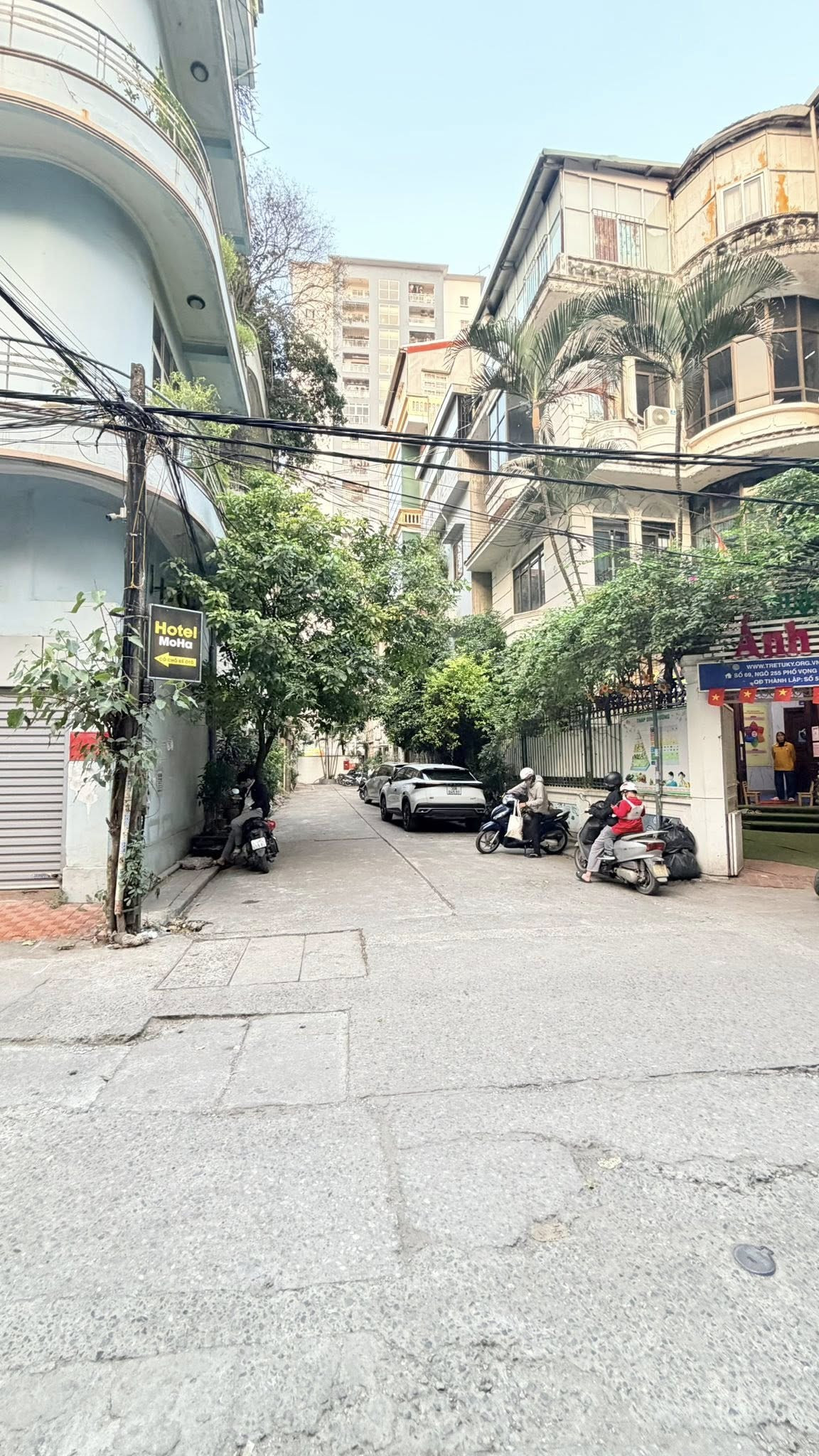 BÁN NHÀ MẶT NGÕ Ô TÔ. PHỐ VỌNG. 85M2 - 5 TẦNG. MT 5M.