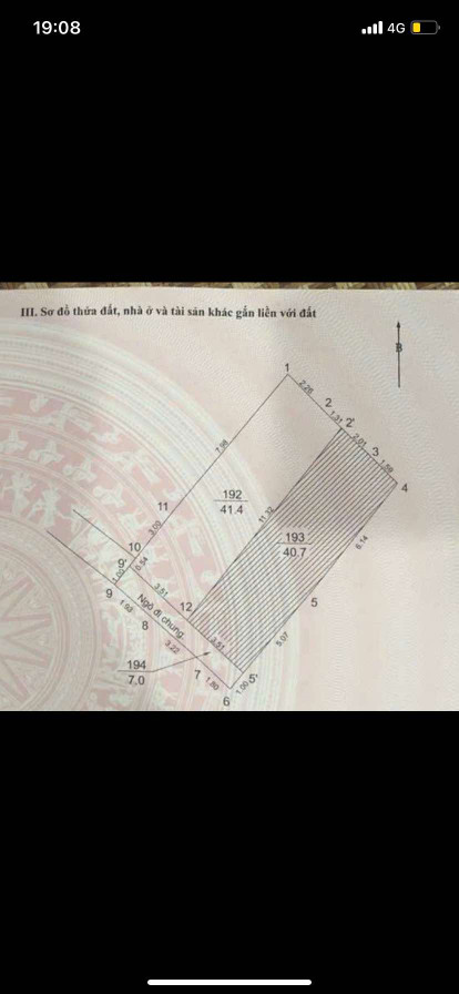 BÁN ĐẤT TÂY HỒ - ĐẦU TƯ - 42M2 - 6.6 TỶ