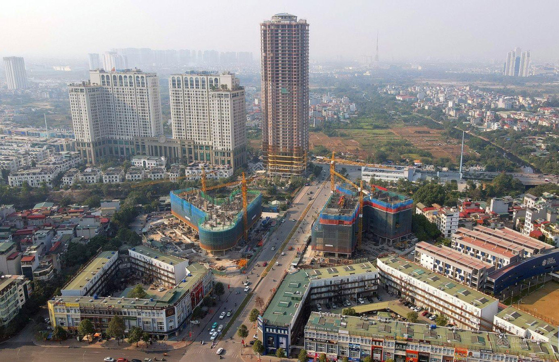 Bán Căn hộ CC tháp đôi Kepler Land, diện tích 45.6m2, đường Vũ Trọng Khánh, Mỗ Lao, Hà Đông,