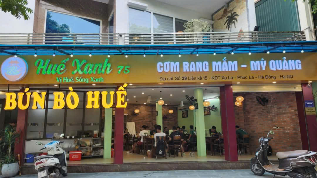 Vì lý do sức khỏe, mình cần sang nhượng lại quán Huế Xanh 75
