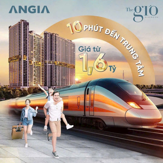 Mở bán 800 căn hộ đầu tiên THE GIÓ RIVERSIDE cạnh BX Miền Đông  giá tốt nhất thị trường chỉ 1.6 tỷ