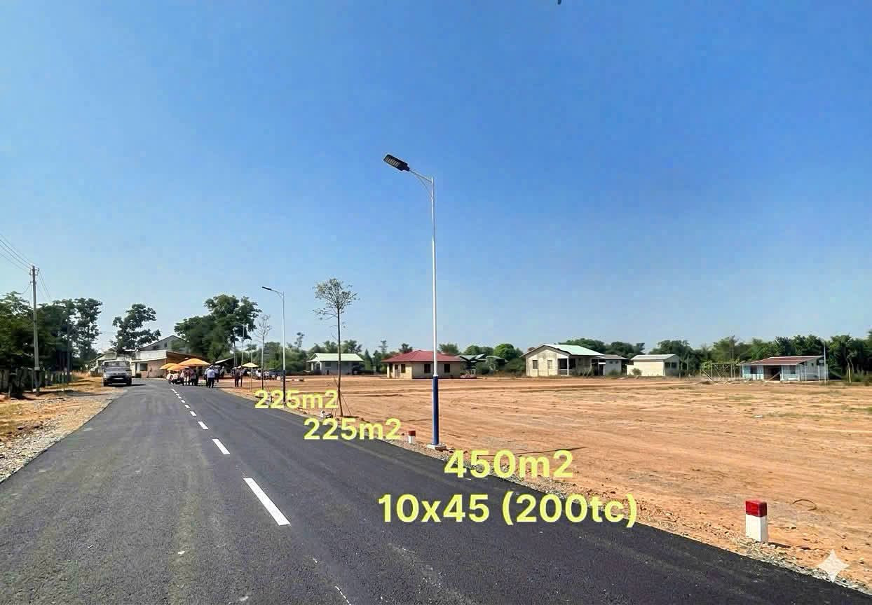 Bán đất gần Khu công nghiệp Minh Hưng Chơn Thành, diện tích 5x45, chỉ cần 285tr