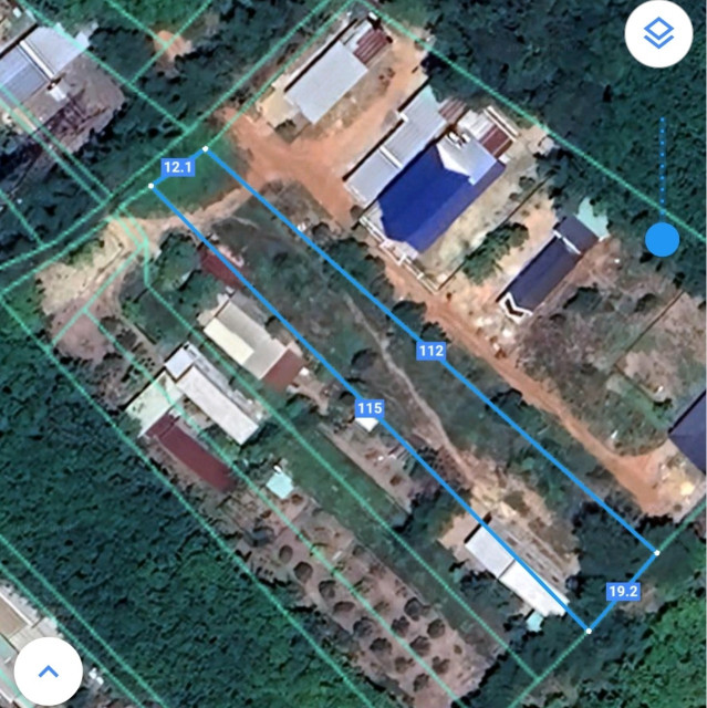 Đất gần xã nha bích khoản 200m