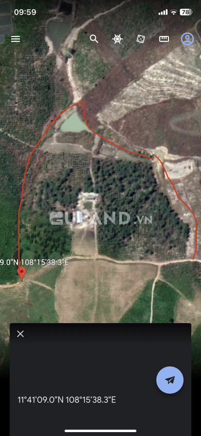 Cần bán đất vườn xã ninh gia 4het6 (46460.4m2)