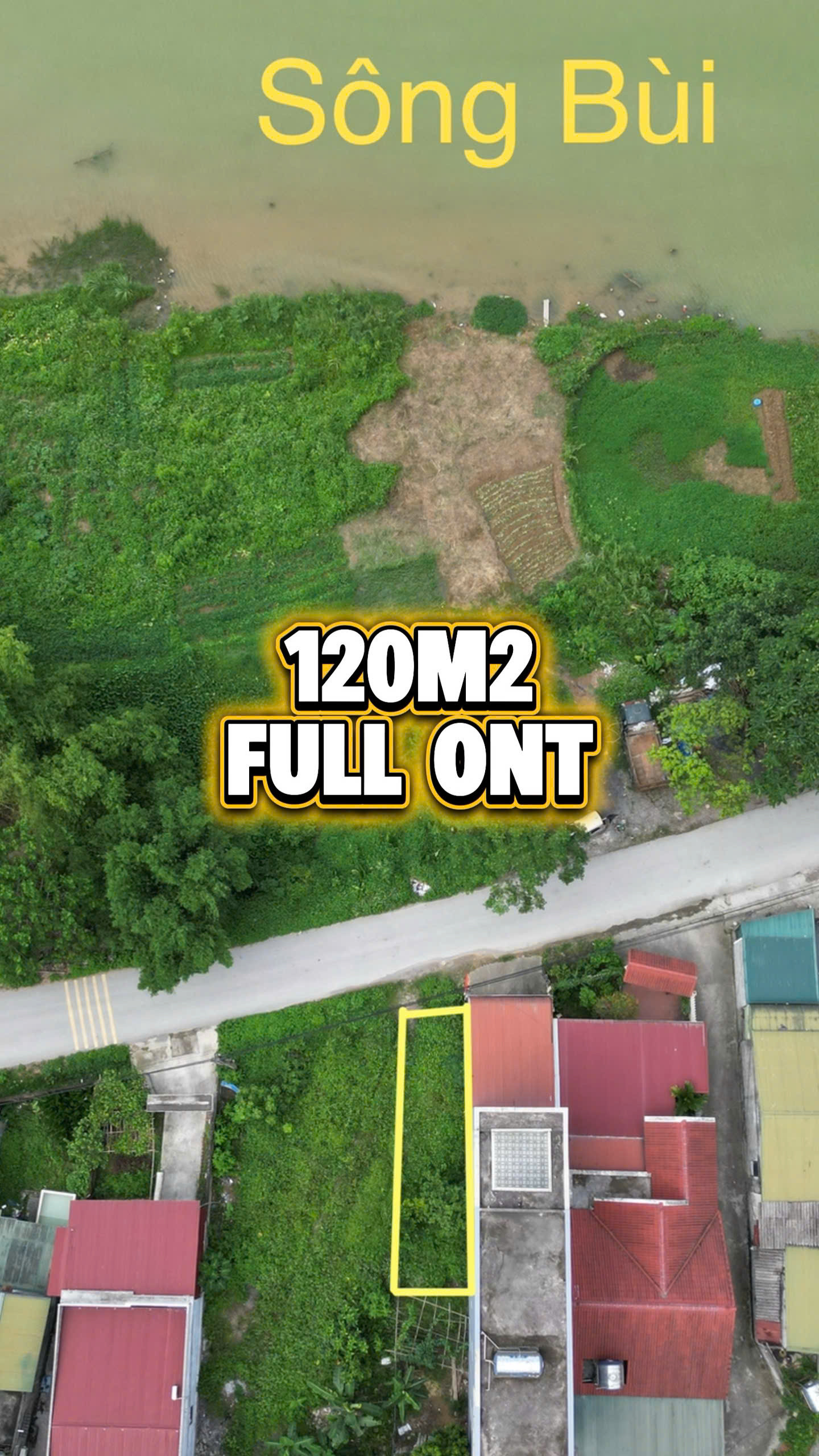 BÁN ĐẤT TÂN VINH, LƯƠNG SƠN – 120M² FULL ONT – GẦN TT HUYỆN