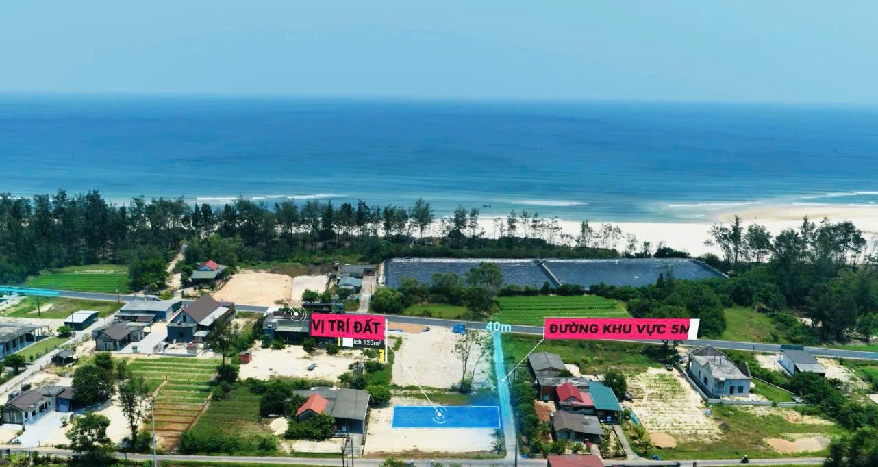 Bán Đất 120m² thổ cư 60m² giá 599 triệu tại Đường Xã Trung Giang Xã Trung Giang Huyện Gio Linh Quảng Trị
