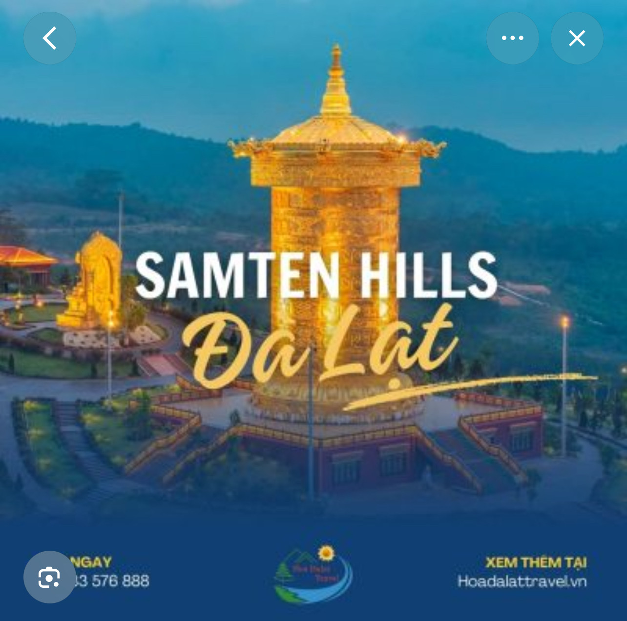Bán đất thổ cư dưới chân khu du lich Samtelhill