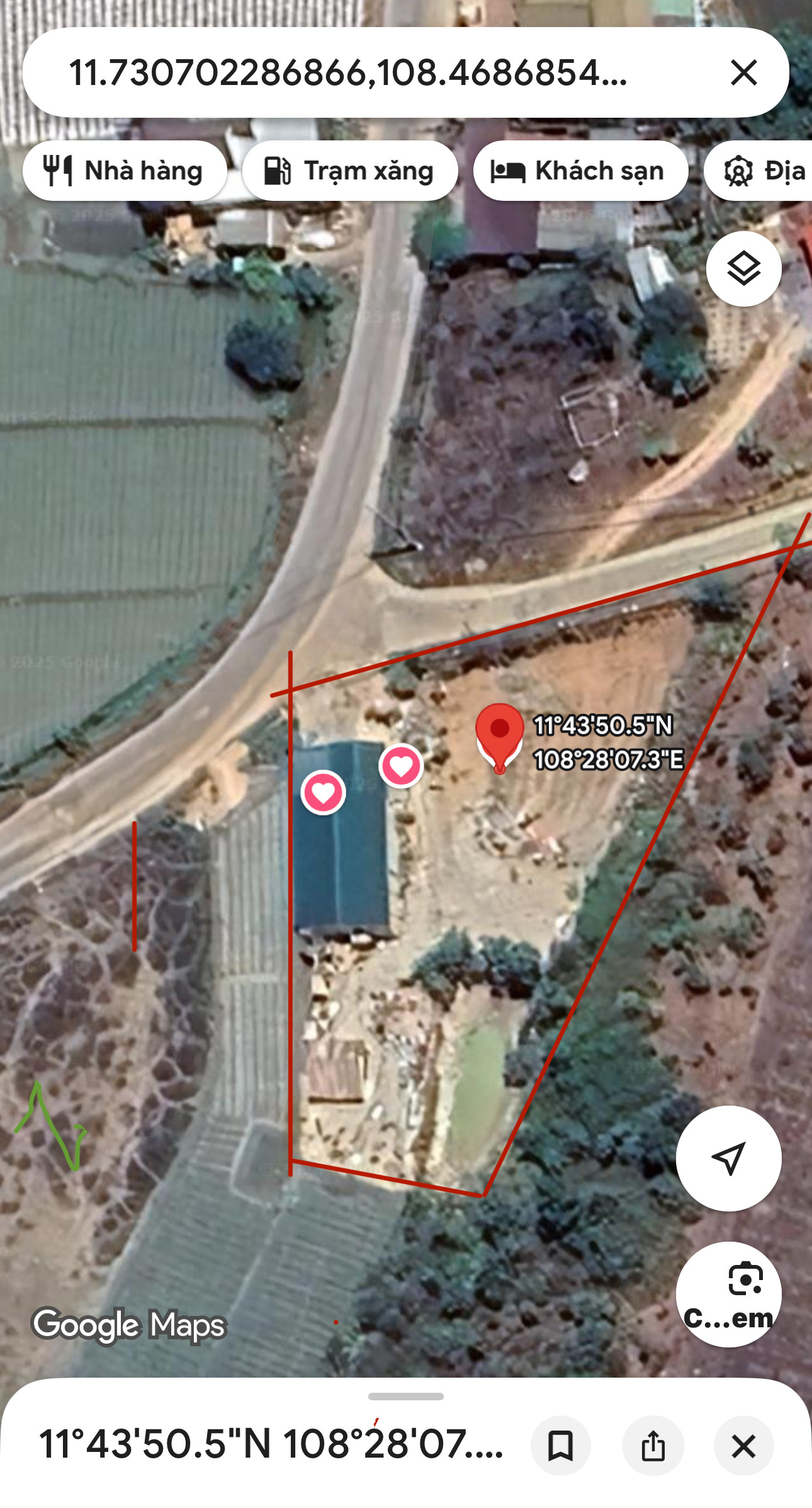 Bán đất 2000m² ngang 45m giá 10 tỷ tại Xã Tu Tra Huyện Đơn Dương