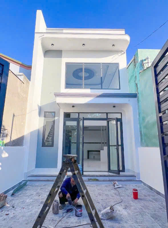 nhà gác lửng sắp hoàn thiện sổ riêng full thổ cư có hỗ trợ vay ngân hàng bao sang tên