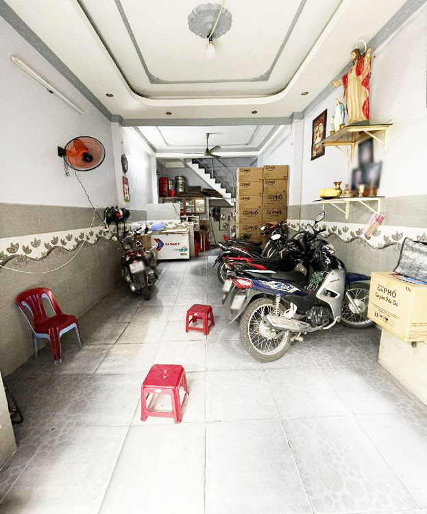 Nhà 4 tầng, Hẻm Xe Hơi, Xuân Diệu, Trường Chinh, Bảy Hiền, 43m2, chỉ 8.x tỷ TL