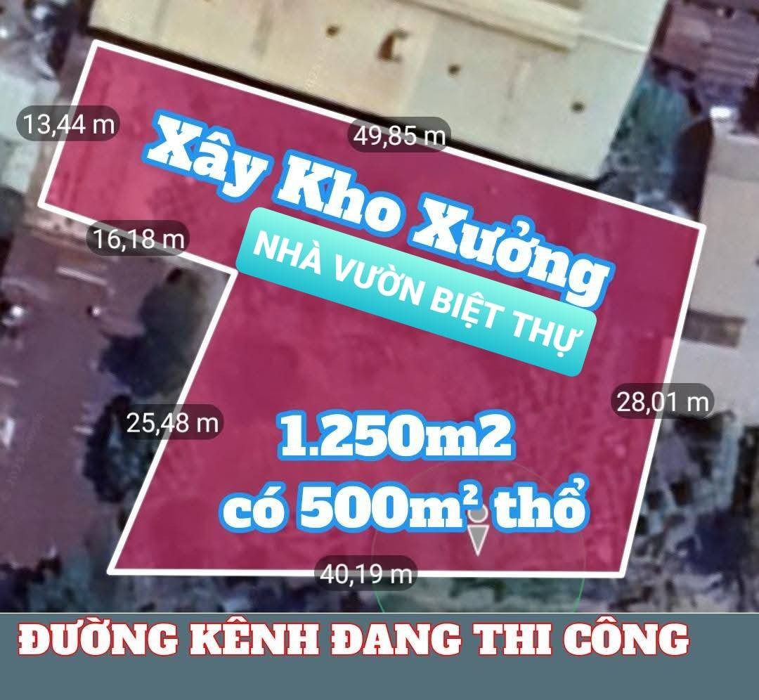 🛑️🛑 ĐẤTLỚN.COM chuyên đất nhà xưởng: ĐẤT KHO XƯỞNG NHÀ VƯỜN XUÂN THỚI SƠN 1.250M² 29TY THƯƠNG THẢO