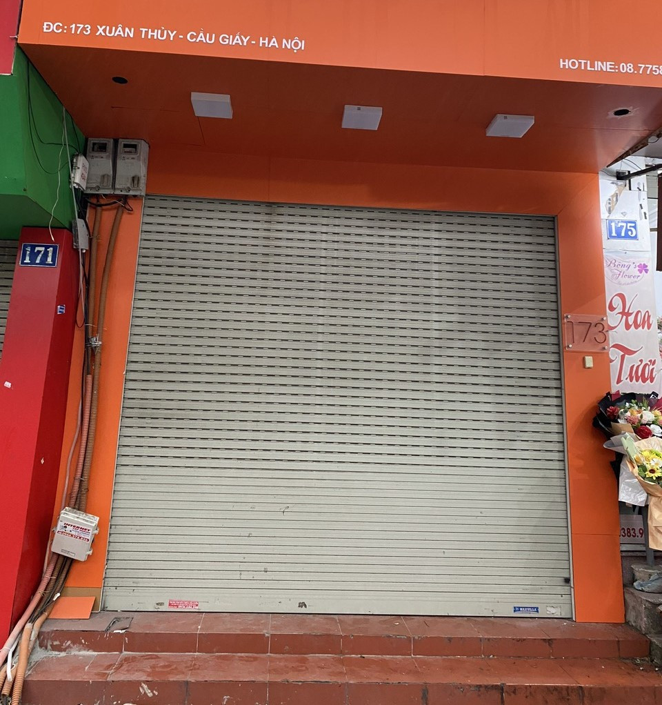 Cho thuê nhà mặt đường Xuân Thủy - đối diện đại học Sư phạm