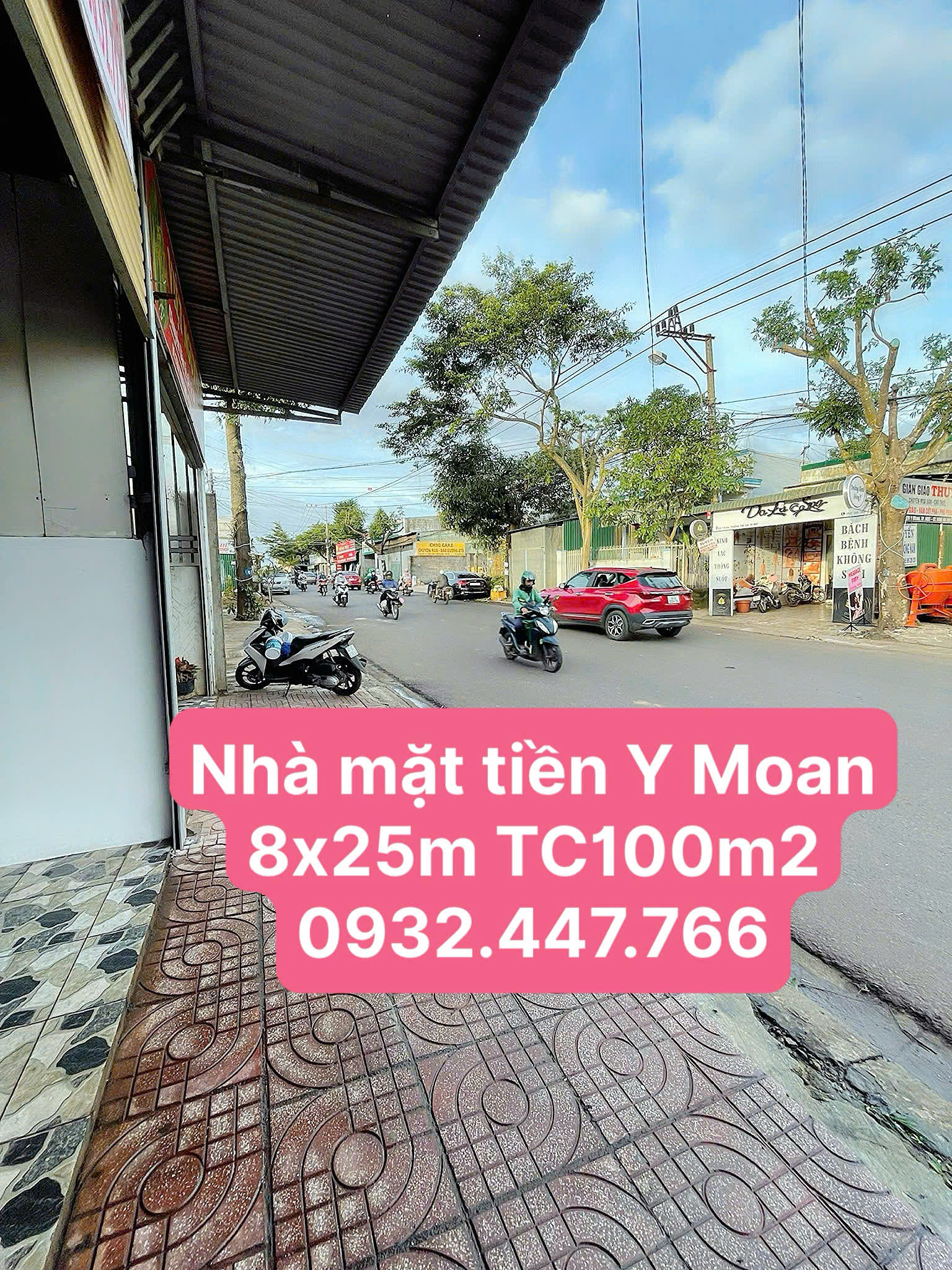 Bán nhà mặt tiền đường Y Moan (Chưa qua Vành Đai) 8x25 TC100m2 14,5t